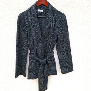 Calvin Klein Animal Print jacket NWOT